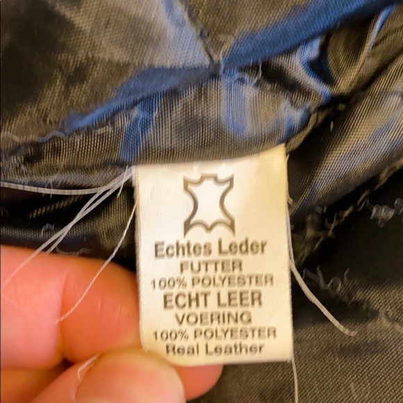 Real leather jacket - Picture 3 of 3